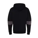 Customizable J America Sport Lace Colorblocked Fleece Hooded Sweatshirt 8832 Black Back
