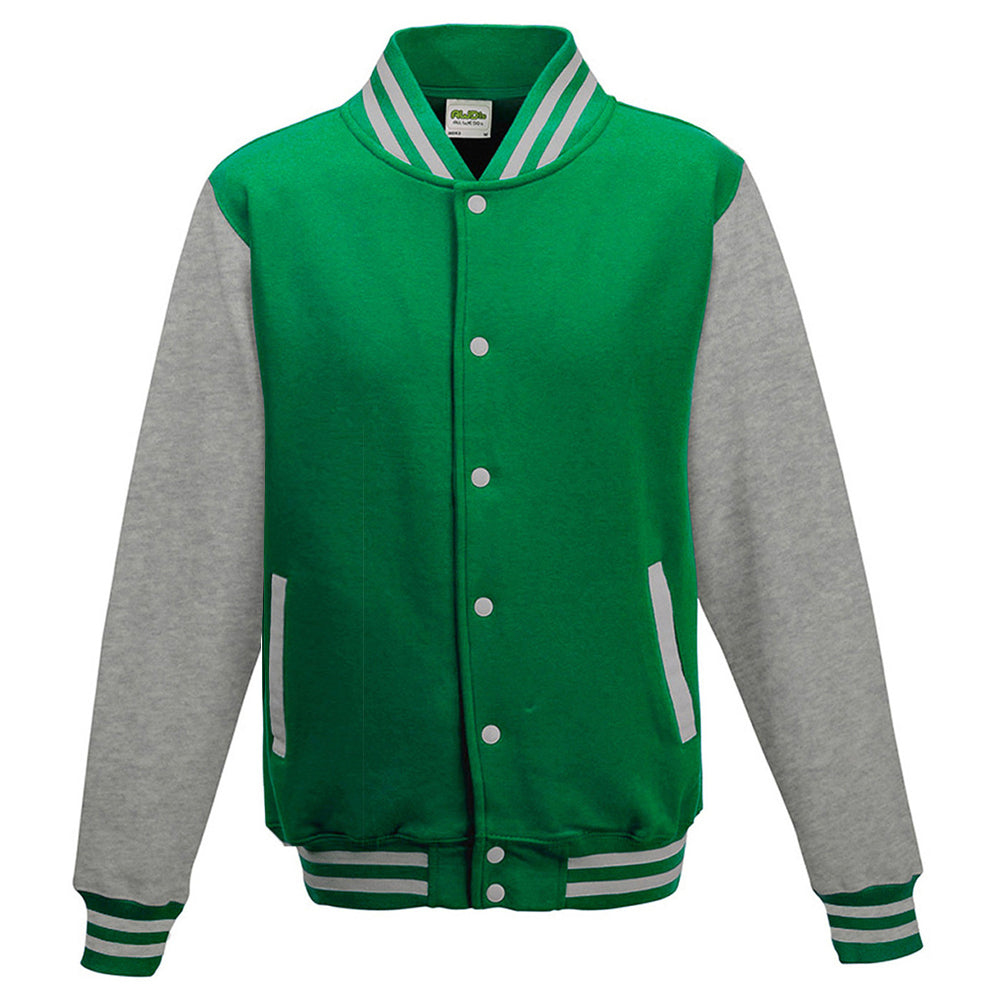 Just Hoods By AWDis Men's 80/20 Heavyweight Letterman Jacket