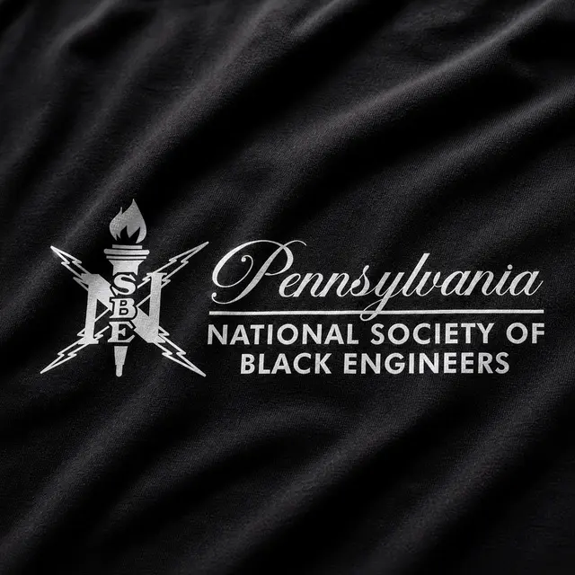 National Society of Black Engineers Dynamic Torch Graphic PR Polo