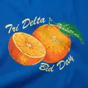 Delta Delta Delta Orange Slice Graphic Bid Day Shirt