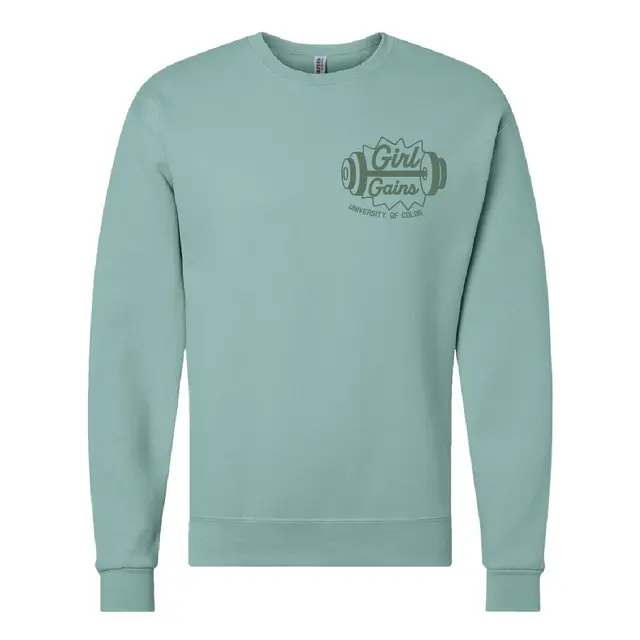 Girl Gains Club Barbell Graphic PR Crewneck 2