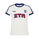 Zeta Tau Alpha Bold Block Lettering Rush Bid Shirt 2