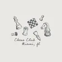 Chess Club Sketch Chess Pieces PR Hoodie