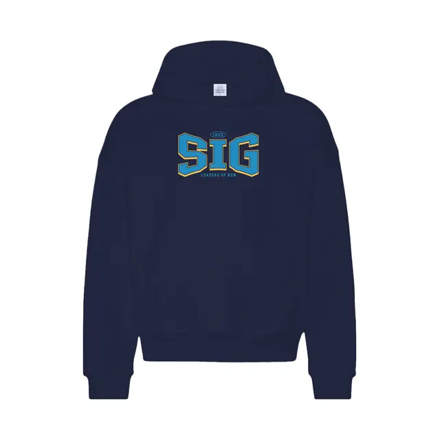 Sigma Chi Bold Block Lettering PR Hoodie 2