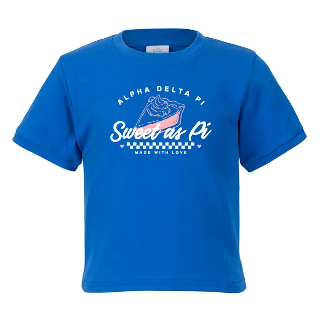 Alpha Delta Pi Pie Illustration Philanthropy Shirt 2