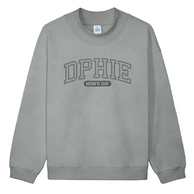 Delta Phi Epsilon Bold Arch Text Mom's Day Crewneck 2