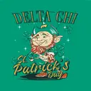 Delta Chi Lucky Leprechaun St. Patrick's Day Shirt