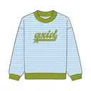 Alpha Xi Delta Flowing Script Star PR Sweater 2
