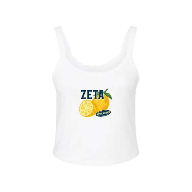 Zeta Tau Alpha Lemon Graphic Retreat Tank 2
