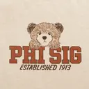 Phi Sigma Sigma Bear Illustration PR Sweater