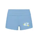 Delta Gamma Checker Pattern Lettering PR Shorts 2