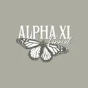 Alpha Xi Delta Butterfly Graphic Formal Hoodie