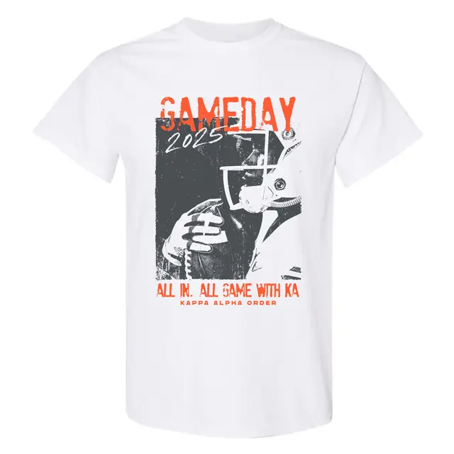 Kappa Alpha Order Football Graphic Game Day Shirt 2