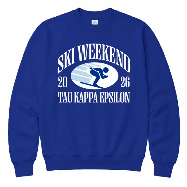 Tau Kappa Epsilon Ski Racer Graphic PR Sweater 2