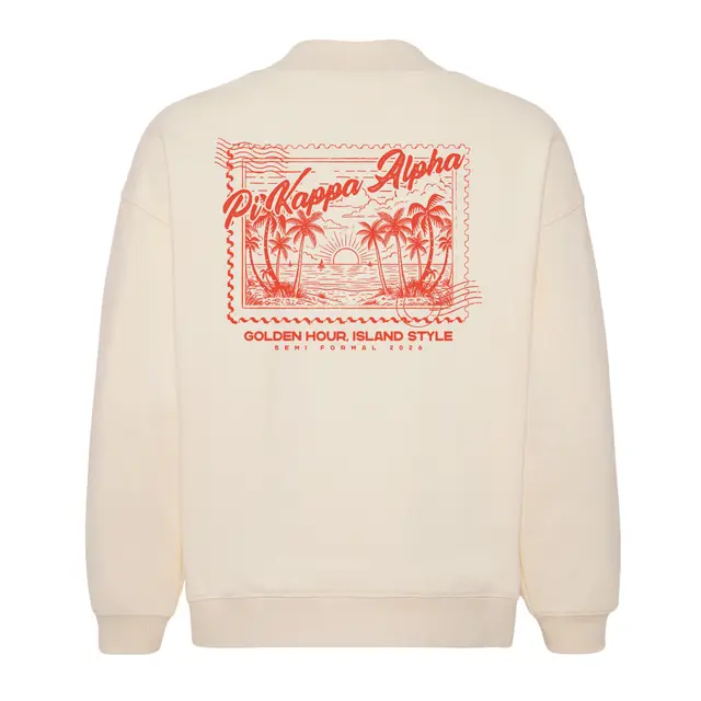 Pi Kappa Alpha Sunset Island Semi Formal Crewneck 2