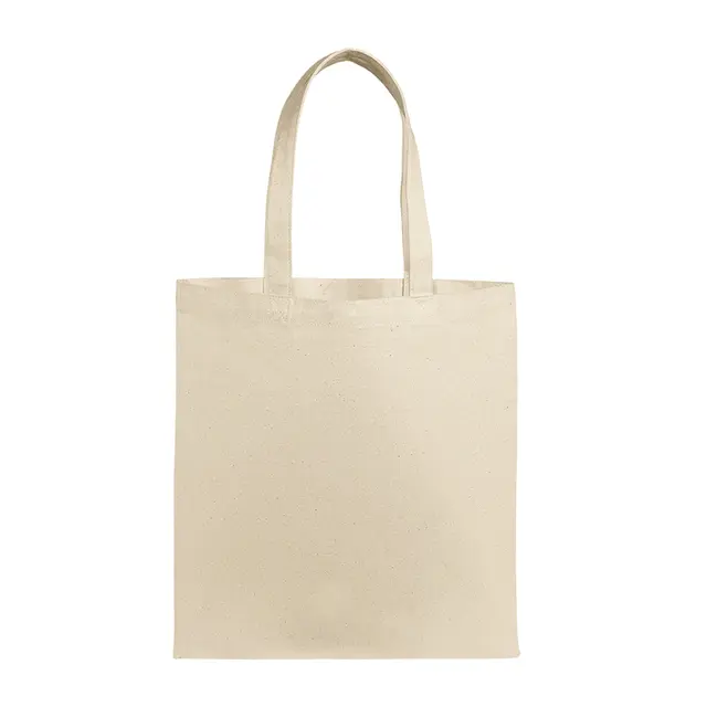 Port Authority Eco Blend Canvas Tote Natural Front