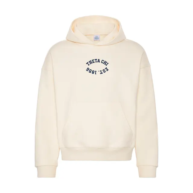 Theta Chi Curved Text PR Hoodie 2