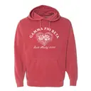 Gamma Phi Beta Rose Heart Date Party Hoodie 2