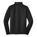 Sport-Wick Stretch 1/4-Zip Pullover Black Back