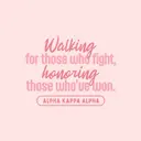 Alpha Kappa Alpha Inspiring Pink Philanthropy Shirt