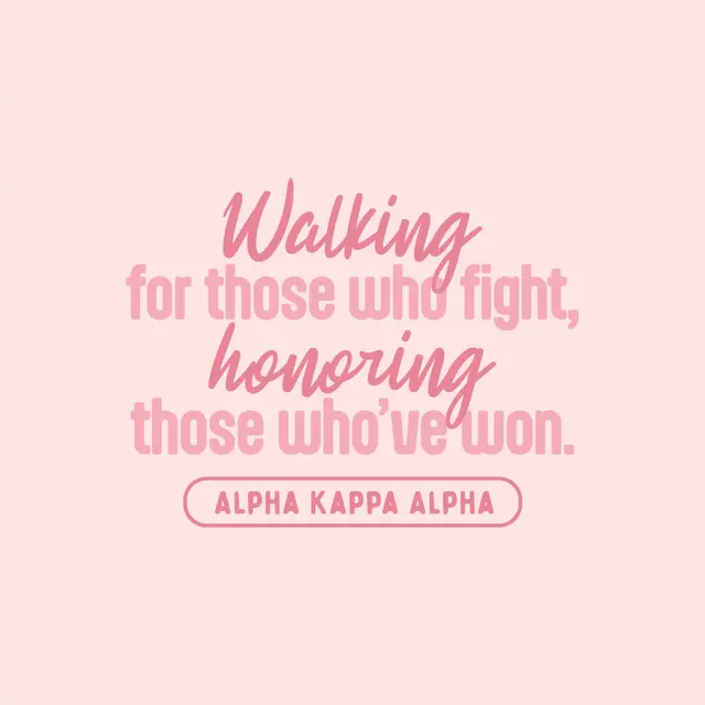 Alpha Kappa Alpha Inspiring Pink Philanthropy Shirt