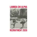 Lambda Chi Alpha Golfers Graphic Recruitment Hoodie
