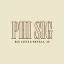 Phi Sigma Sigma Houndstooth Text Big Little Reveal Shirt