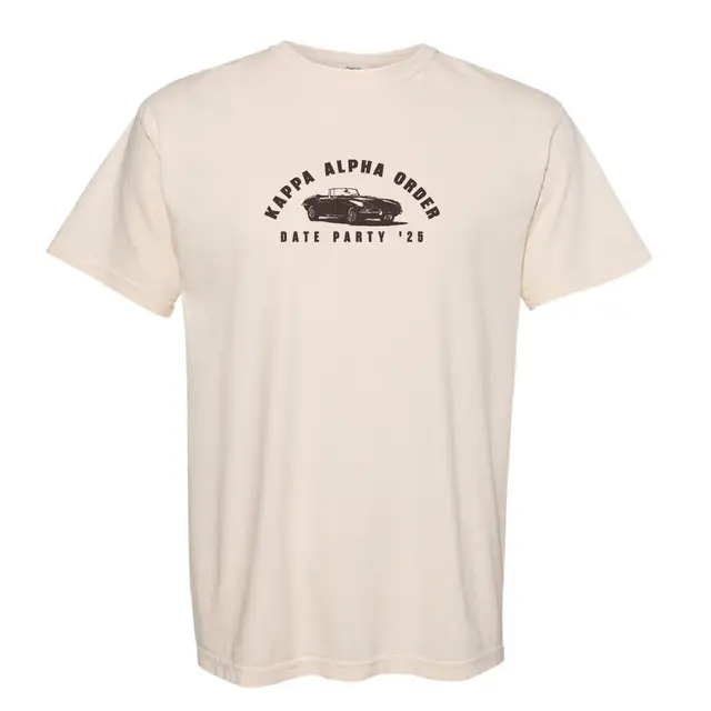 Kappa Alpha Order Convertible Car Date Party Shirt 2