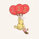 Sigma Sigma Sigma Pooh and Piglet with Balloon PR Shirt