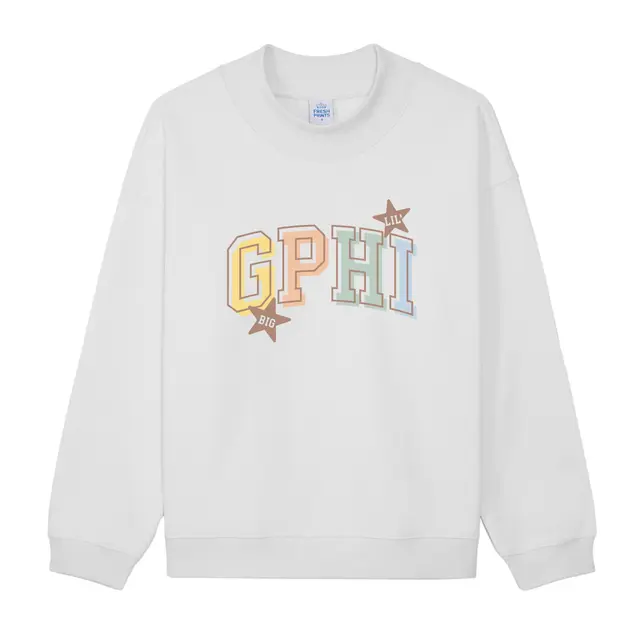 Gamma Phi Beta Block Lettering Big Little Reveal Sweater 2