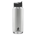 Mizu V12 Bottle with Straw Lid Stainless Front