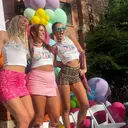 Pi Beta Phi Rush and Bid at University of Colorado Boulder wearing custom Tanks