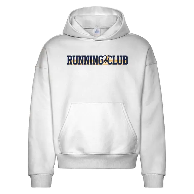 Running Club Striped Athlete Graphic PR Hoodie 2
