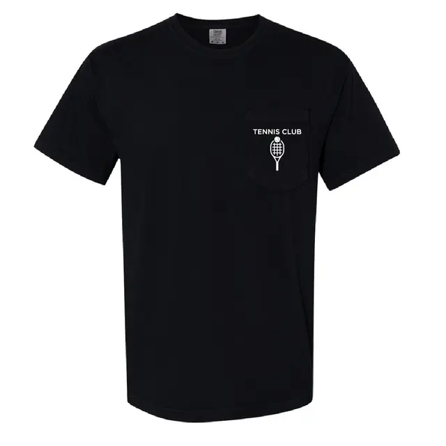 Tennis Club Racket and Ball Graphic PR Shirt 2