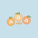 Delta Delta Delta Gingham Orange Bid Day Shirt