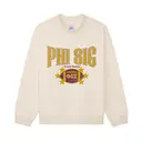 Phi Sigma Sigma Block Lettering Football Parents Weekend Sweater 2
