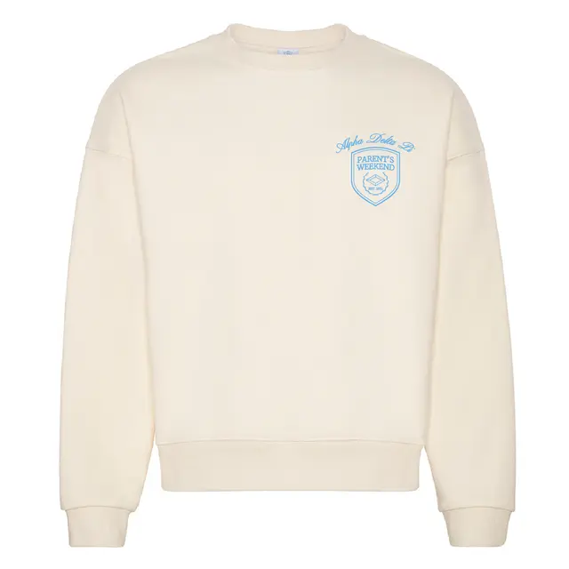 Alpha Delta Pi Shield Design Parent's Weekend Crewneck 2