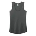 WOMEN'S PERFECT TRI RACERBACK TANK Black Frost Front