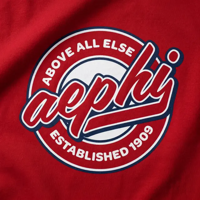 Alpha Epsilon Phi Circular Logo PR Shorts