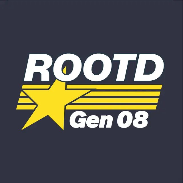 ROOTD Bold Star Stripe PR Hoodie