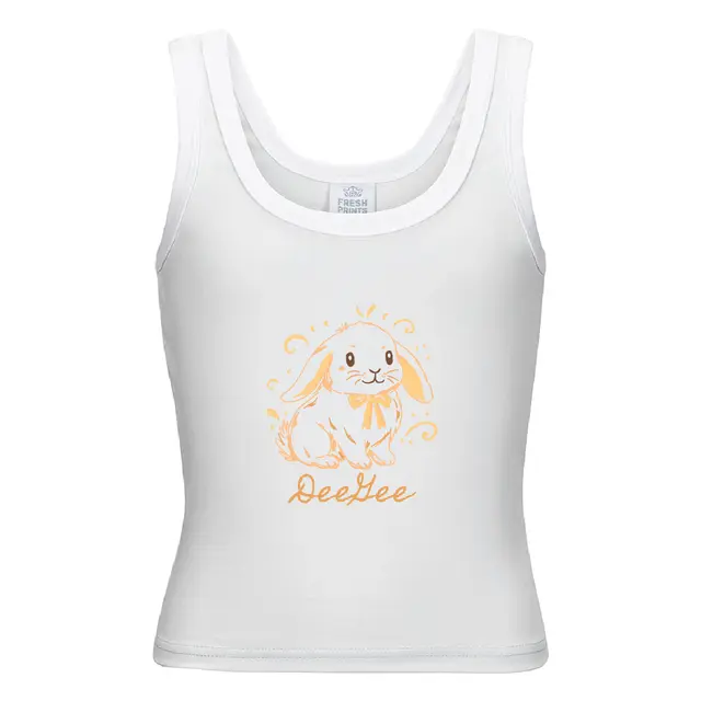 Delta Gamma Adorable Bunny Illustration PR Tank 2