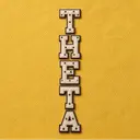 Kappa Alpha Theta Stacked Lettering PR Sweater