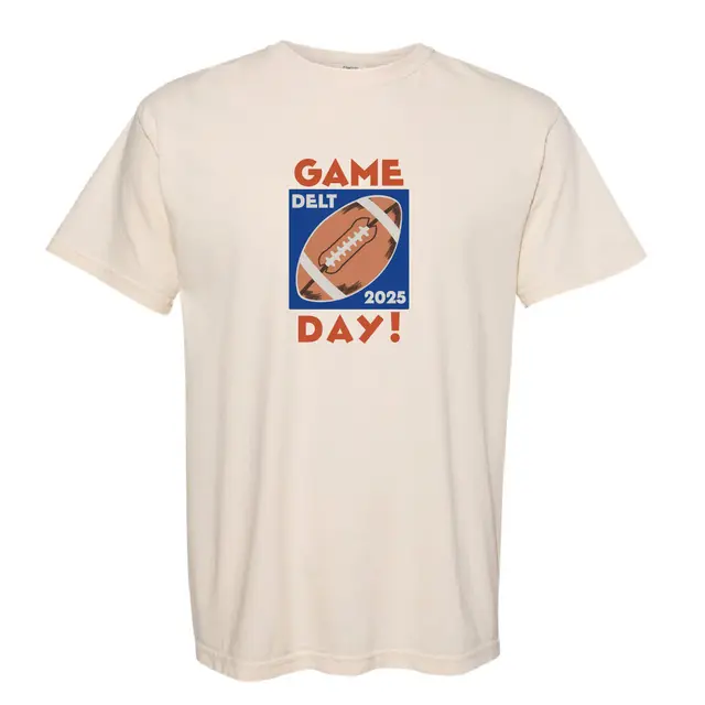 Delta Tau Delta Bold Football Game Day Shirt 2