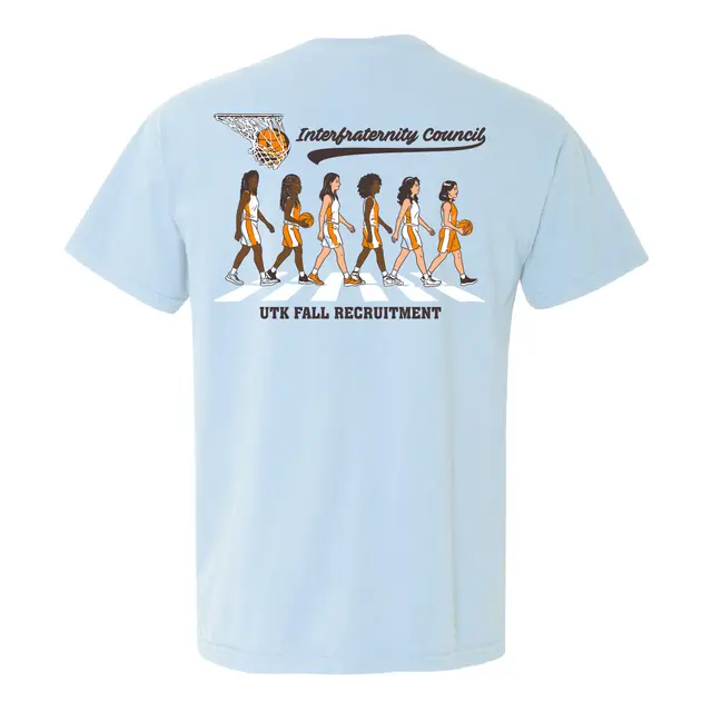 Interfraternity Council Basketball Players Fall Recruitment Shirt 2
