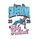 Sigma Nu Graphic Illustration Snuperbowl Shirt