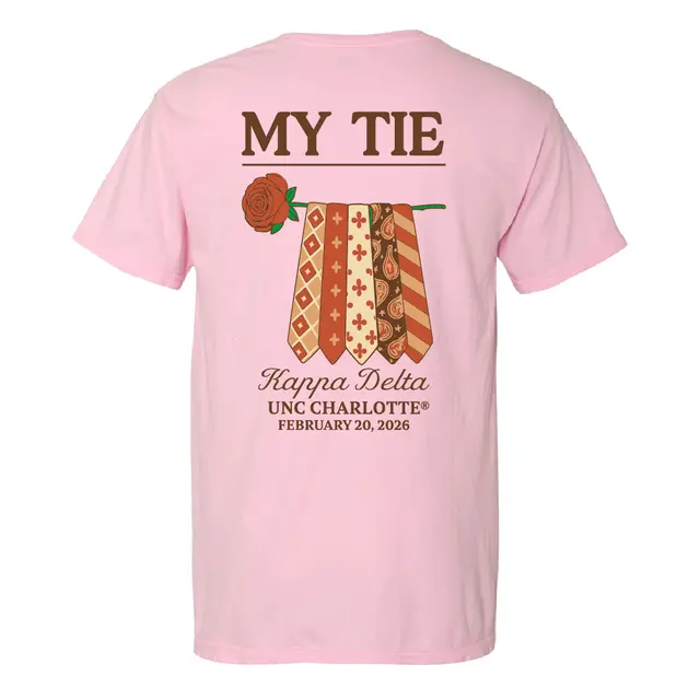 Kappa Delta My Tie Rose Date Party Shirt 2