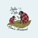 Delta Zeta Ladybug and Leaf Parent's Weekend Tank