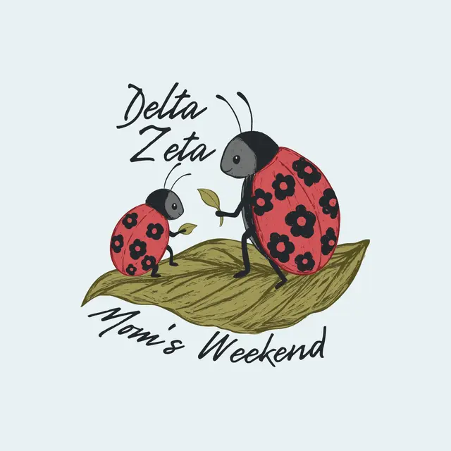 Delta Zeta Ladybug and Leaf Parent's Weekend Tank