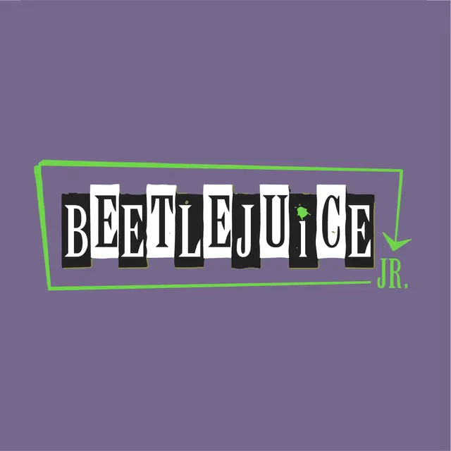 Beetlejuice Jr. Funky Block Text PR Shirt