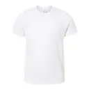 SubliVie Youth Polyester Sublimation Tee White Front